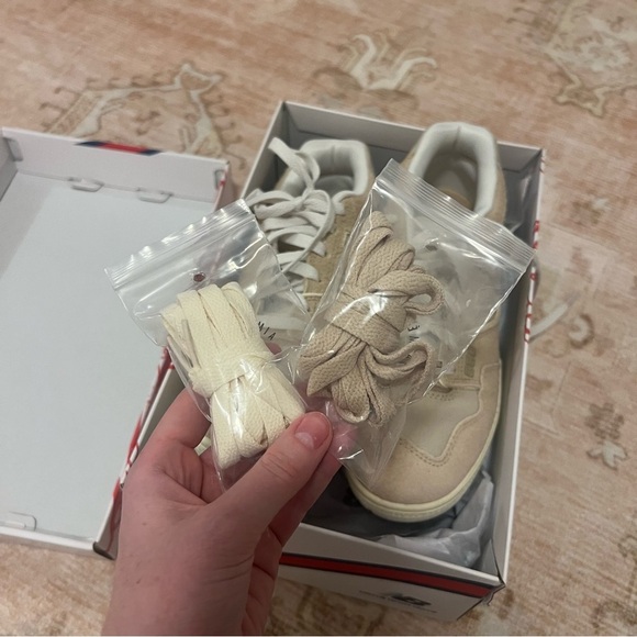 Limited Edition New Balance 550 x Aime Leon Dore Low suede Taupe Beige​ - Picture 8 of 8